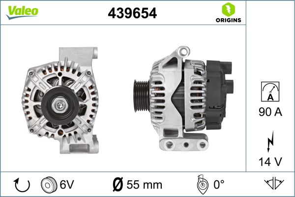 VALEO 439654 Alternator