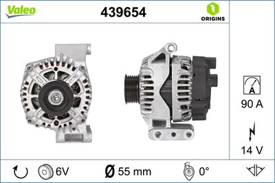 Alternator VALEO 439654
