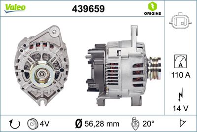 Alternator VALEO 439659