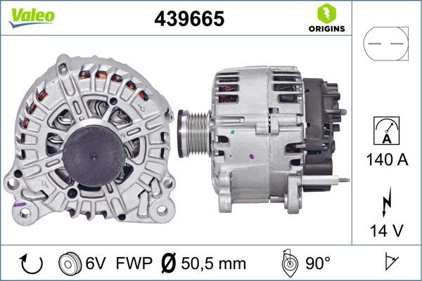 VALEO 439665 Alternator