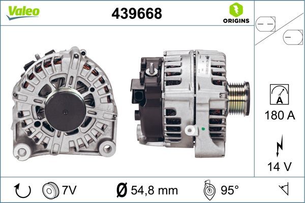 VALEO 439668 Alternator