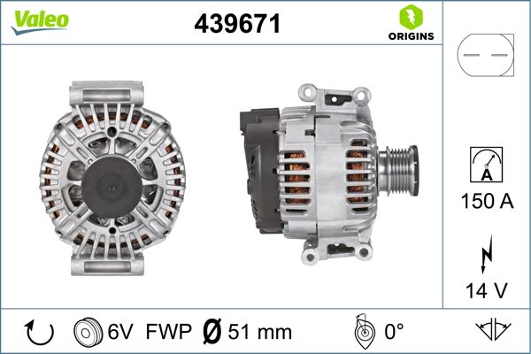 VALEO 439671 Alternator