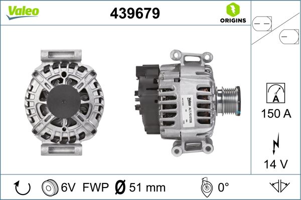 VALEO 439679 Alternator