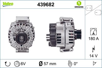 Alternator VALEO 439682