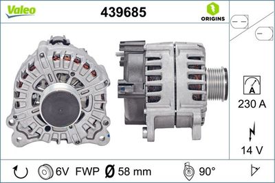 Alternator VALEO 439685