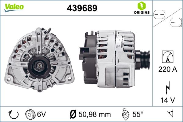 VALEO 439689 Alternator