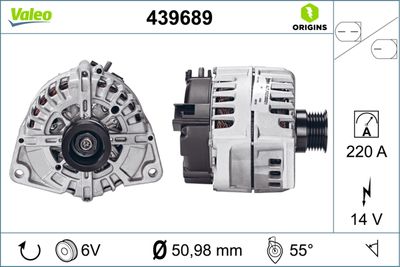 Alternator VALEO 439689