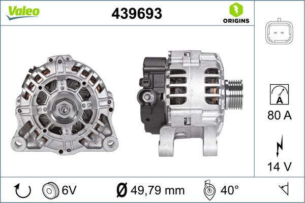 VALEO 439693 Alternator