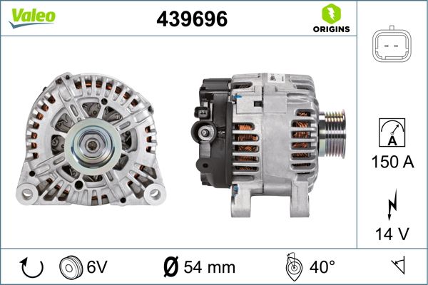 VALEO 439696 Alternator