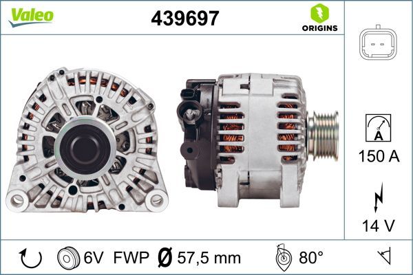 VALEO 439697 Alternator