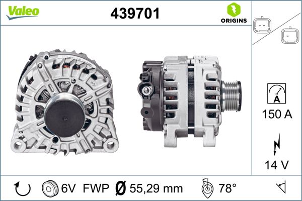 VALEO 439701 Alternator