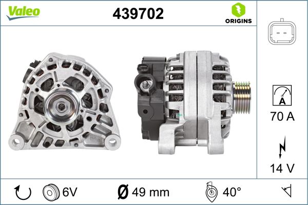VALEO 439702 Alternator
