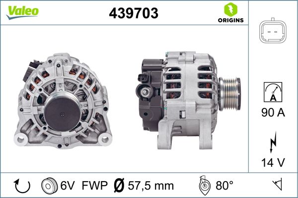 VALEO 439703 Alternator