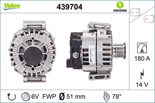 VALEO 439704 Alternator