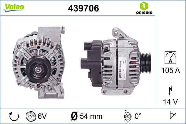VALEO 439706 Alternator