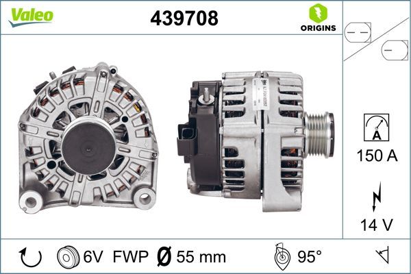 VALEO 439708 Alternator