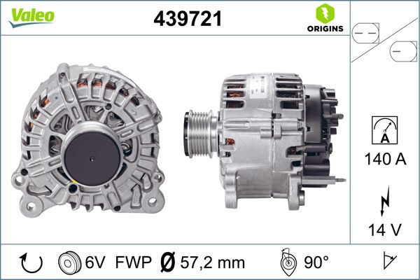 VALEO 439721 Alternator