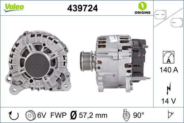 VALEO 439724 Alternator