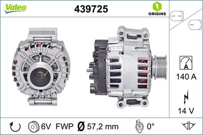 Alternator VALEO 439725