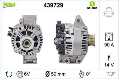 Alternator VALEO 439729