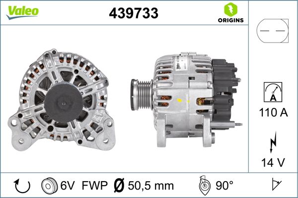 VALEO 439733 Alternator