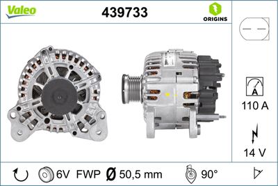 Alternator VALEO 439733