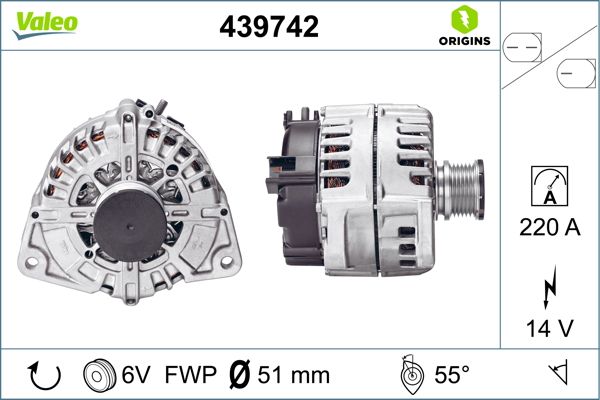 VALEO 439742 Alternator