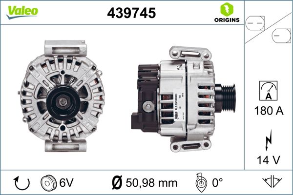 VALEO 439745 Alternator