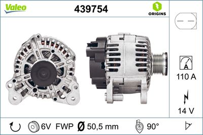 Alternator VALEO 439754