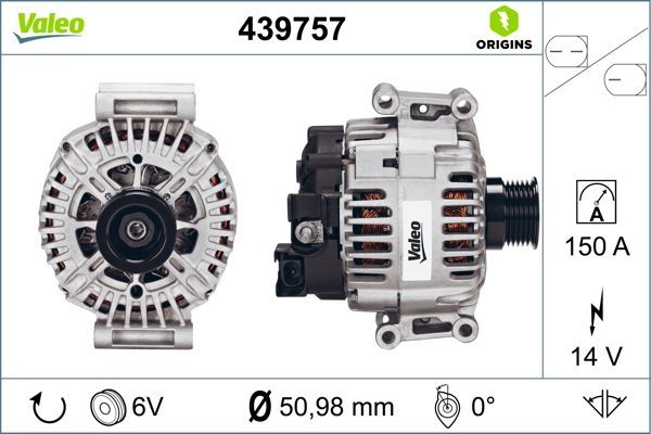VALEO 439757 Alternator