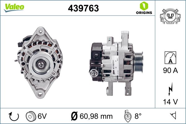 VALEO 439763 Alternator