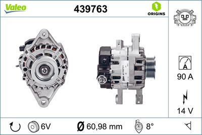 Alternator VALEO 439763