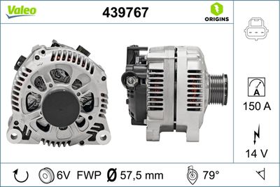 Alternator VALEO 439767