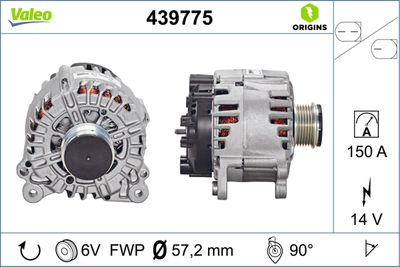 Alternator VALEO 439775