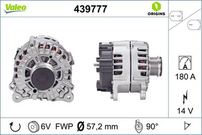 Alternator VALEO 439777