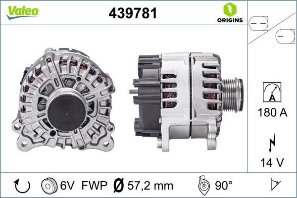 VALEO 439781 Alternator