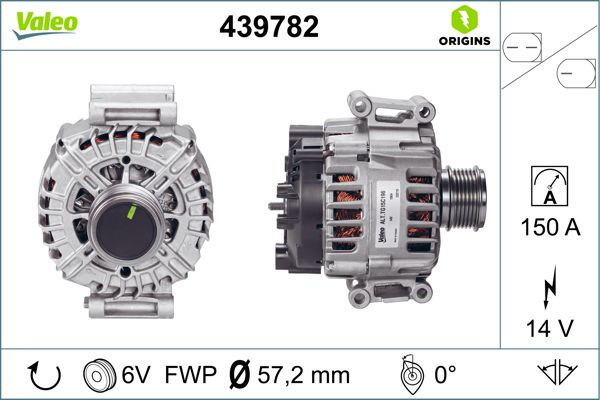 VALEO 439782 Alternator