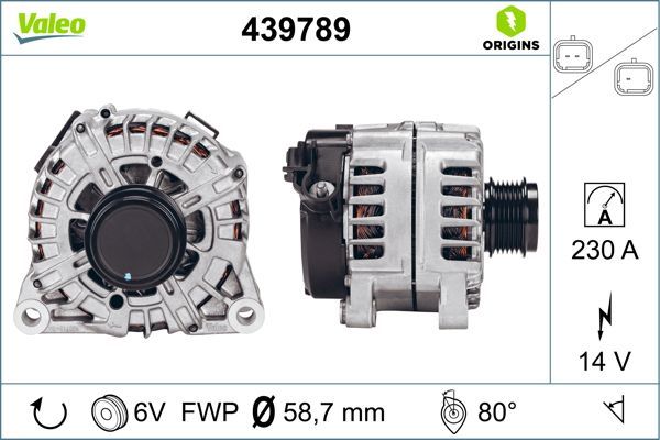 VALEO 439789 Alternator