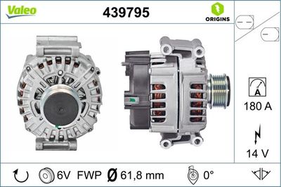 Alternator VALEO 439795
