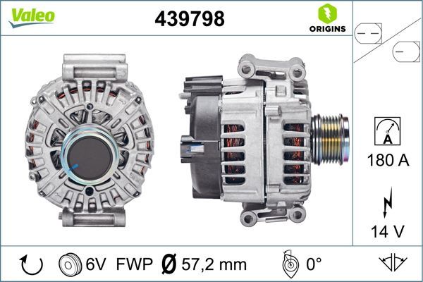 VALEO 439798 Alternator