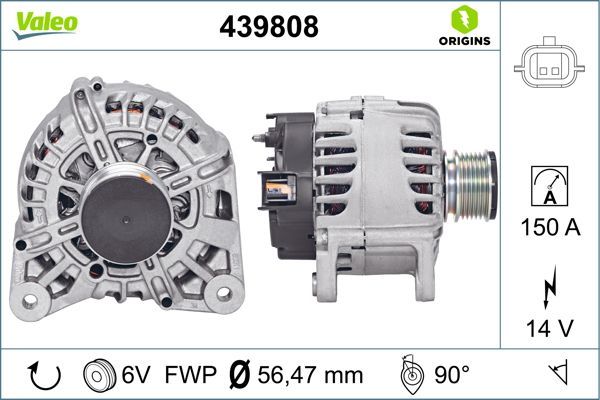 VALEO 439808 Alternator