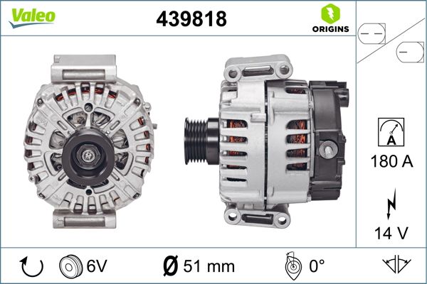VALEO 439818 Alternator