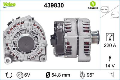 Alternator VALEO 439830