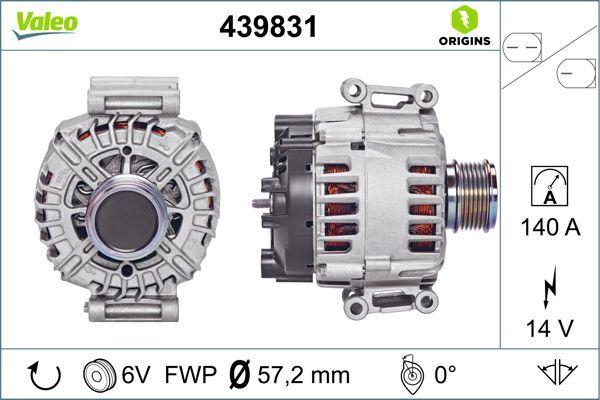 VALEO 439831 Alternator