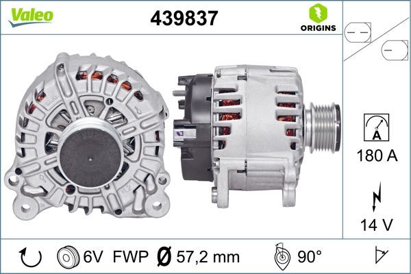 VALEO 439837 Alternator