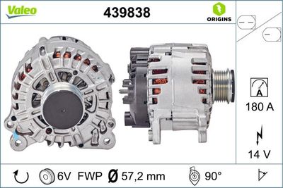 Alternator VALEO 439838