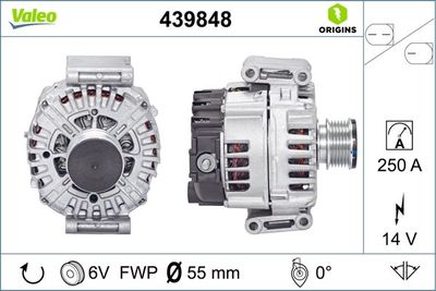 Alternator VALEO 439848