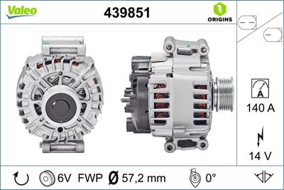Alternator VALEO 439851