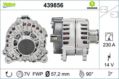 Alternator VALEO 439856