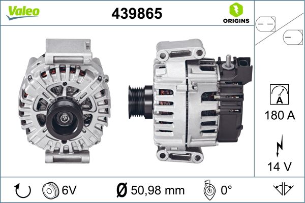 VALEO 439865 Alternator